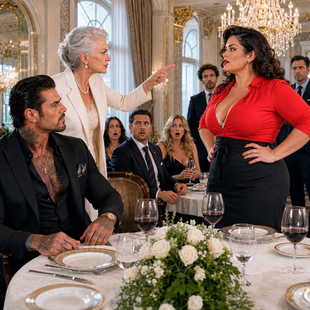 THE WAITRESS WHO REFUSED TO APOLOGIZE TO THE BILLIONAIRE’S MOTHER