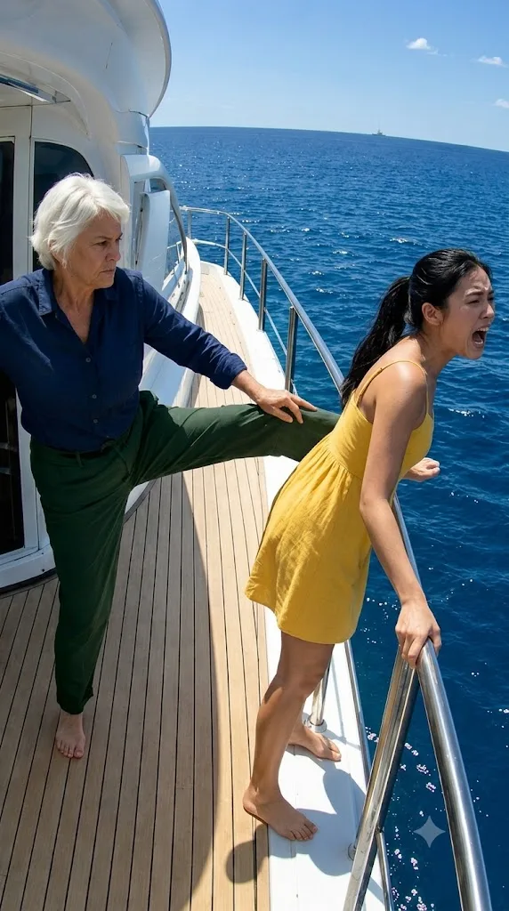 THEY CALLED ME YACHT TRASH—THEN THE OFFICER ASKED FOR THE BANK OWNER
