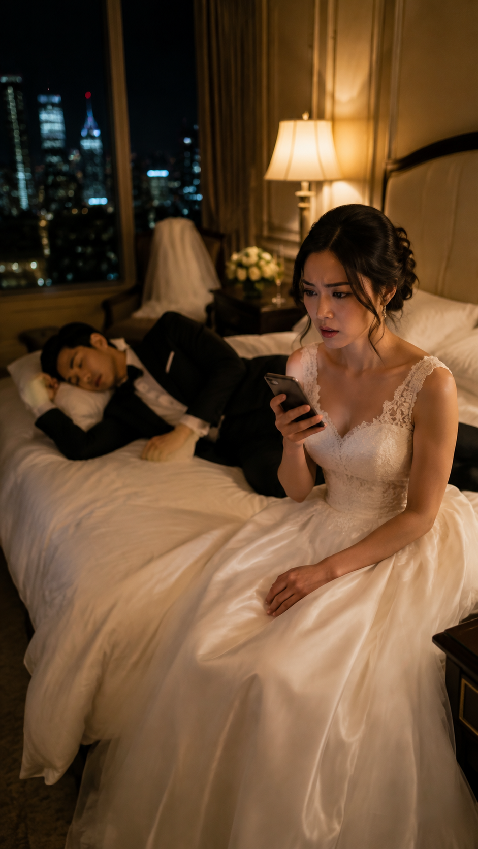 The Wedding Night Secret: My Husband’s Ex-Wife Sent One Message That Changed Everything