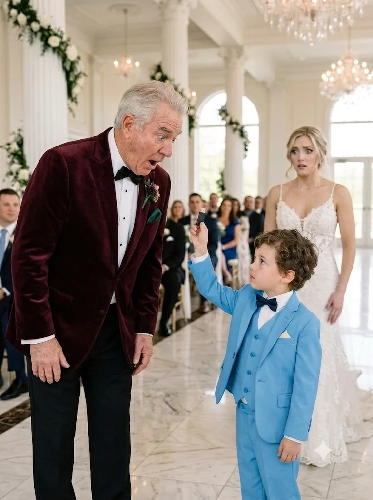 TEN MINUTES BEFORE I MARRIED MY MISTRESS, MY GRANDSON HANDED ME A USB DRIVE