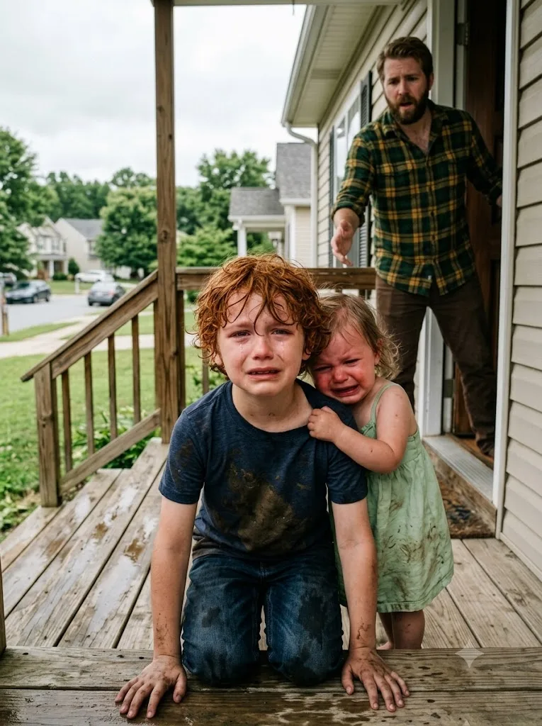 MY 6-YEAR-OLD NEPHEW CARRIED HIS SISTER THROUGH A HURRICANE—THEN THEIR MOTHER ARRIVED WITH POLICE AND CALLED ME A KIDNAPPER
