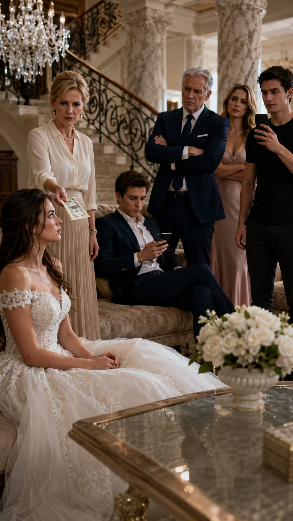 I Wore a Wedding Dress Into Their Trap—By Morning, I Had a Lawyer and the Proof to Destroy Them