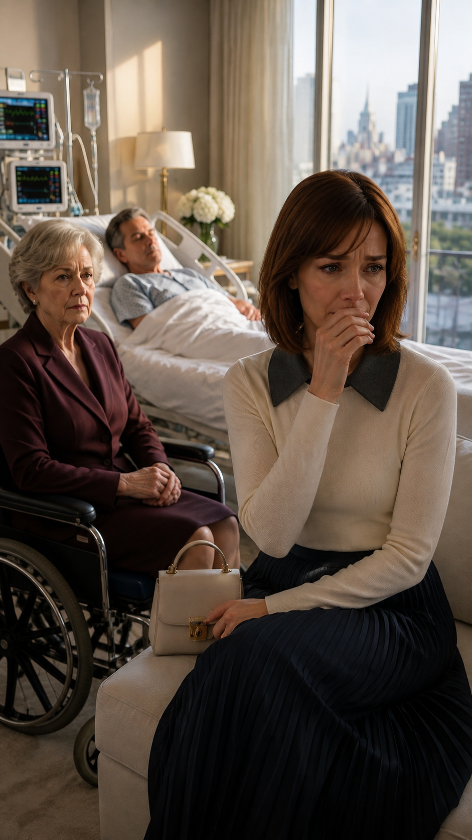 My Dying Father Squeezed My Hand — Then I Found the Will That Erased Me