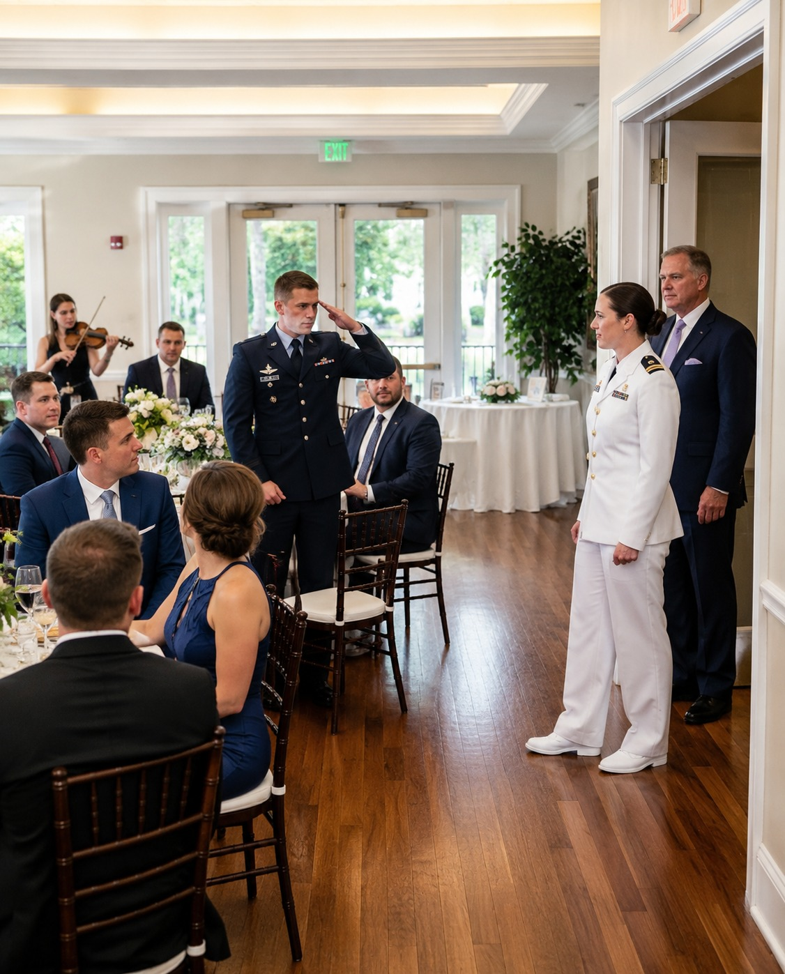 The Day They Saluted the Daughter They Never Believed In