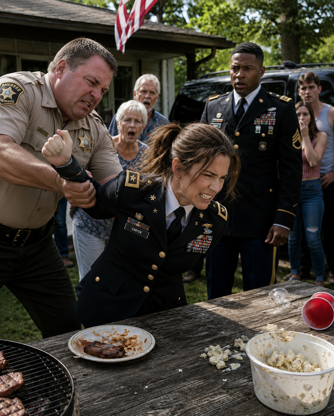 THE DAY MY FAMILY HANDCUFFED A GENERAL