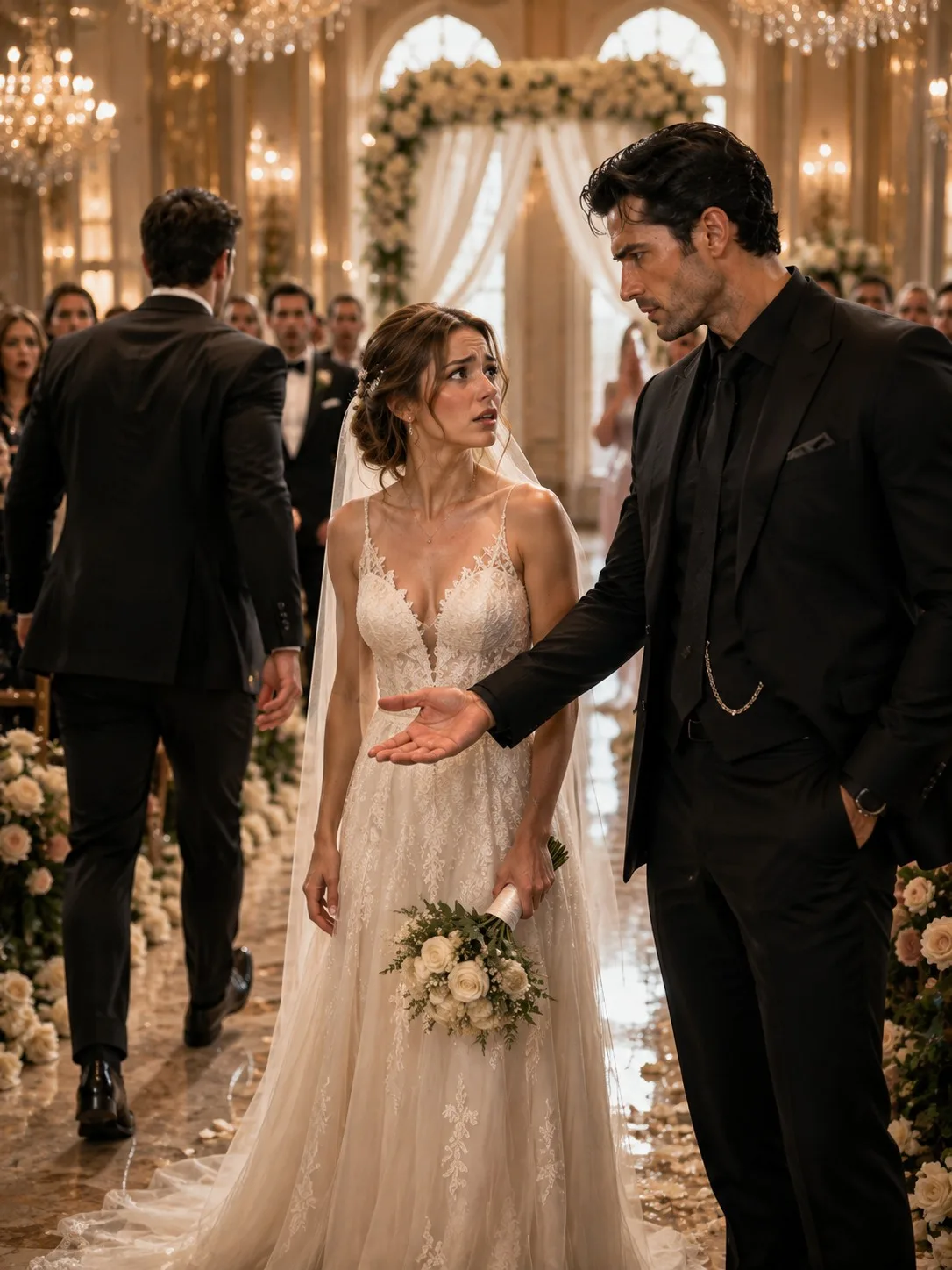 The Groom Walked Away—Then the Most Feared Man in the Church Claimed the Bride