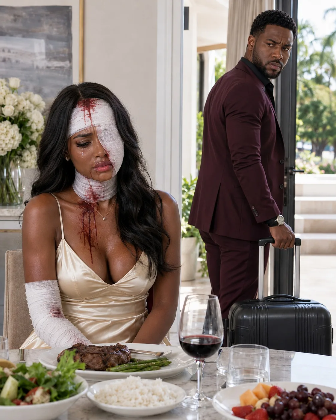 THE WOMAN HE LEFT BEHIND