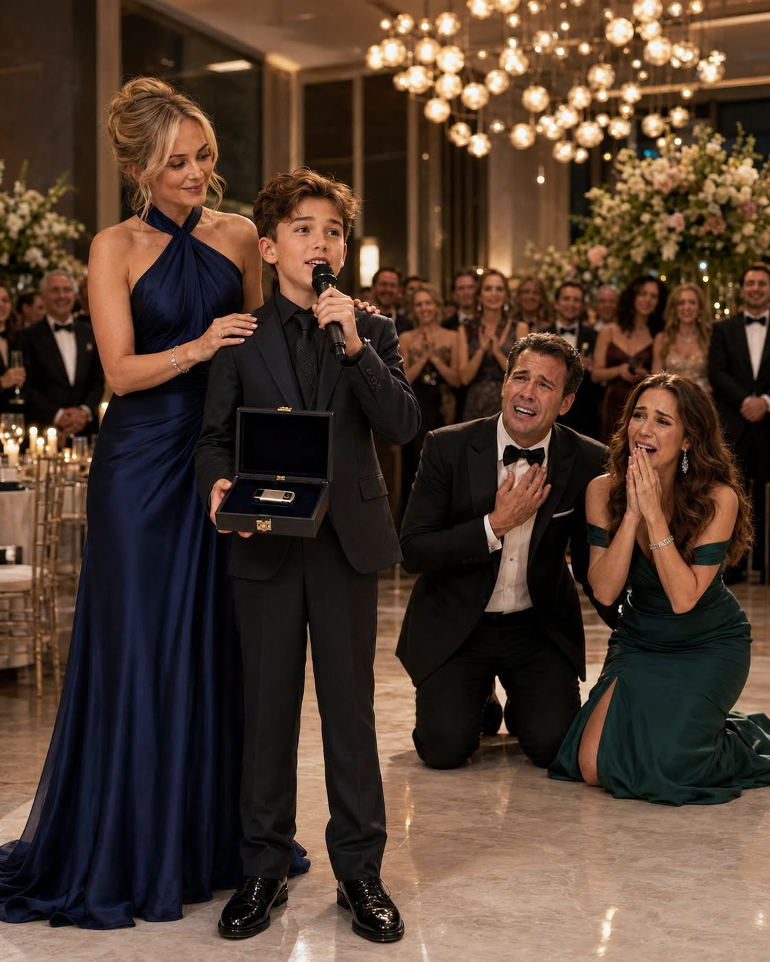 THE WEDDING GIFT THAT SILENCED THE BALLROOM