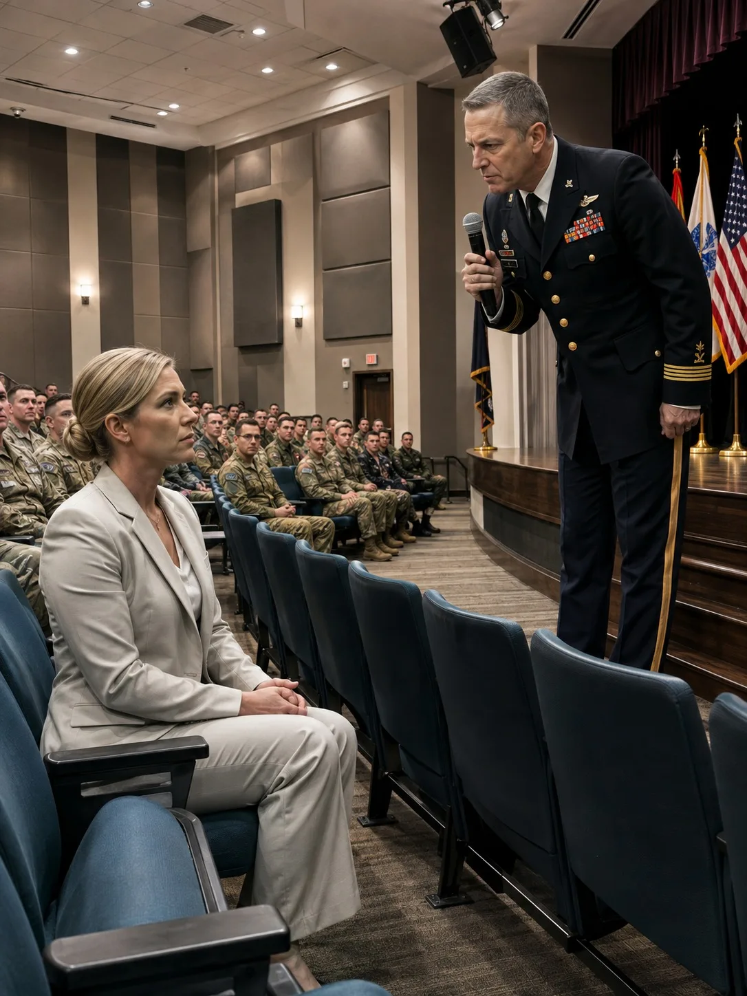 The General Who Humiliated His Stepdaughter in Front of 200 Officers—Until JSOC Walked Through the Door