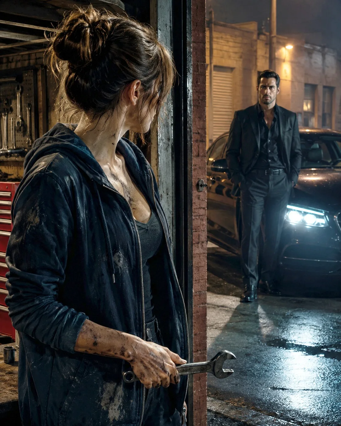 THE MAFIA BOSS FOLLOWED HIS NIGHT DRIVER HOME — AND FOUND THE SECRET SHE'D DIE TO PROTECT