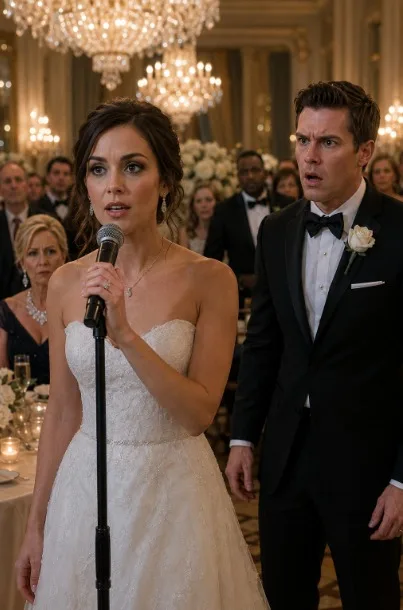 MY HUSBAND CALLED HIS RICH RELATIVES “REAL FAMILY” AT OUR WEDDING—THEN I TOOK THE MICROPHONE AND ENDED THE EMPIRE I BUILT FOR HIM