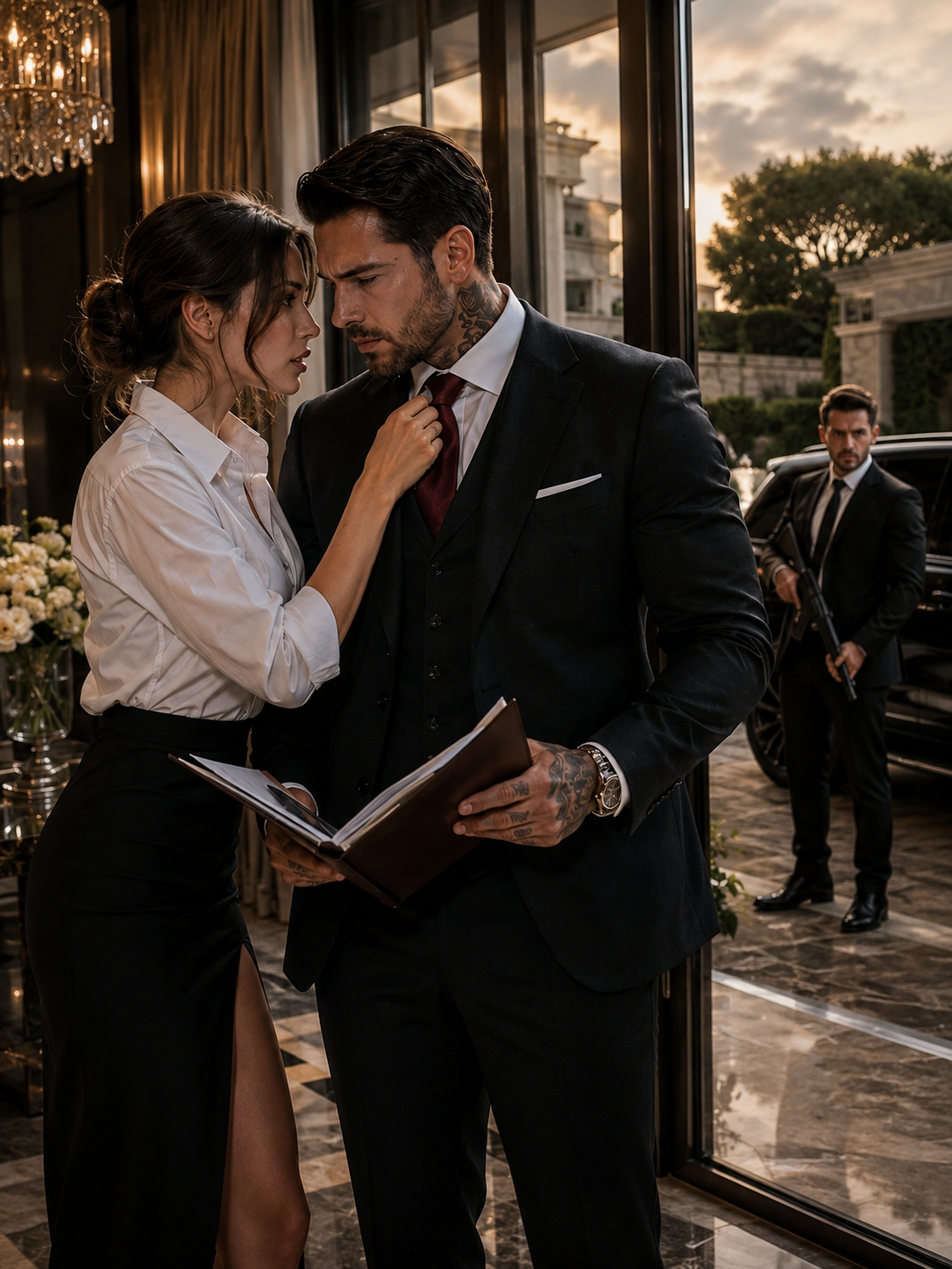 The Woman Who Fixed the Mafia Boss’s Tie Saved His Life Before Midnight