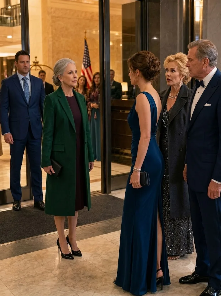 MY DAUGHTER’S IN-LAWS STOPPED ME AT THEIR LUXURY HOTEL DINNER—THEY DIDN’T KNOW I OWNED THE BUILDING