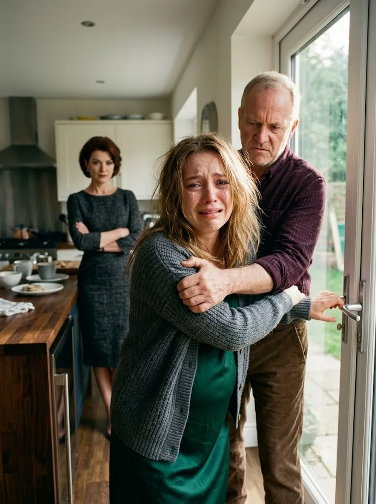 MY FATHER THREW ME OUT WHILE I WAS EIGHT MONTHS PREGNANT—HE DIDN’T KNOW MY DEAD HUSBAND HAD BUILT A TRAP FOR HIM