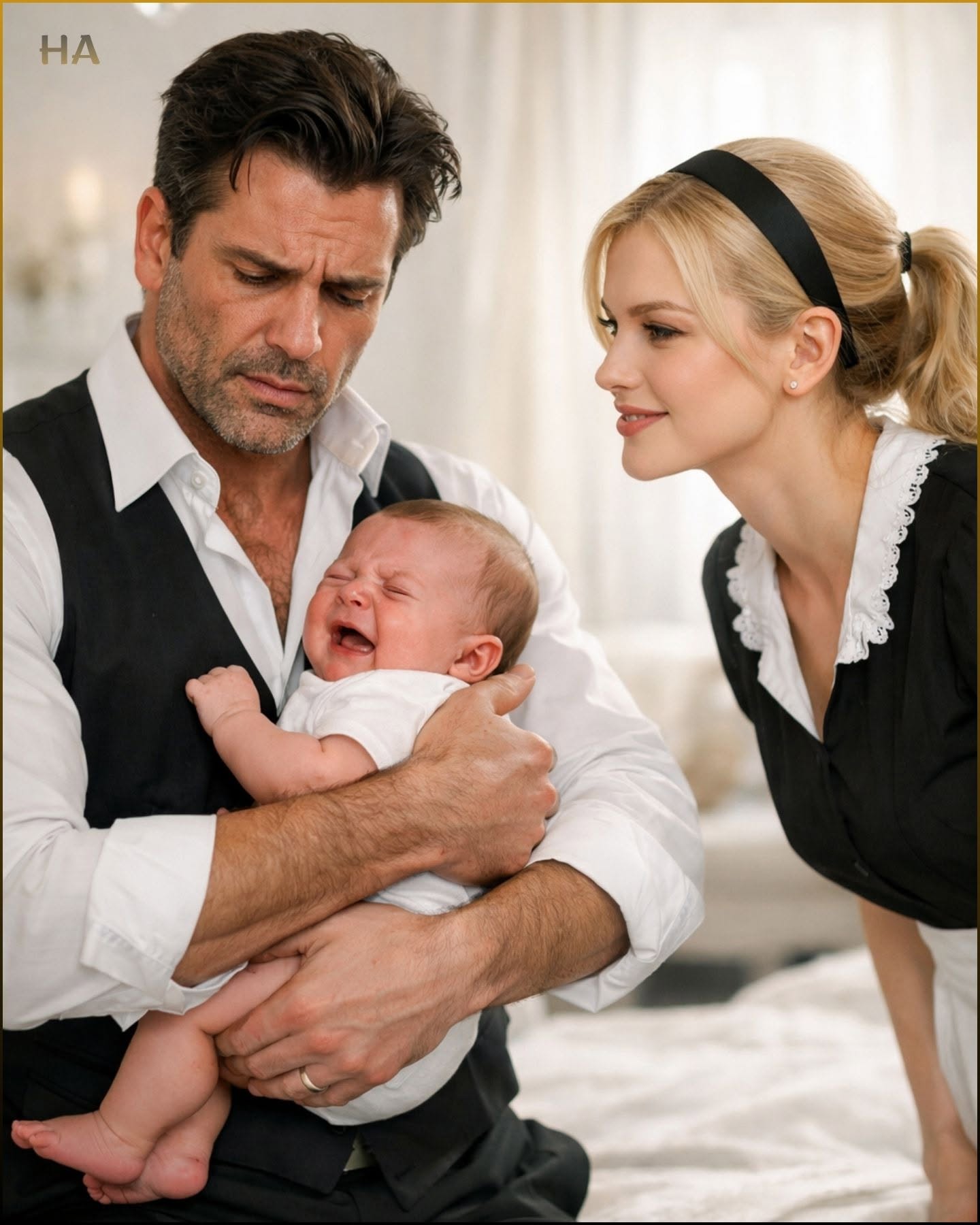 The Mafia Boss Who Could Command Everyone—Except His Crying Newborn