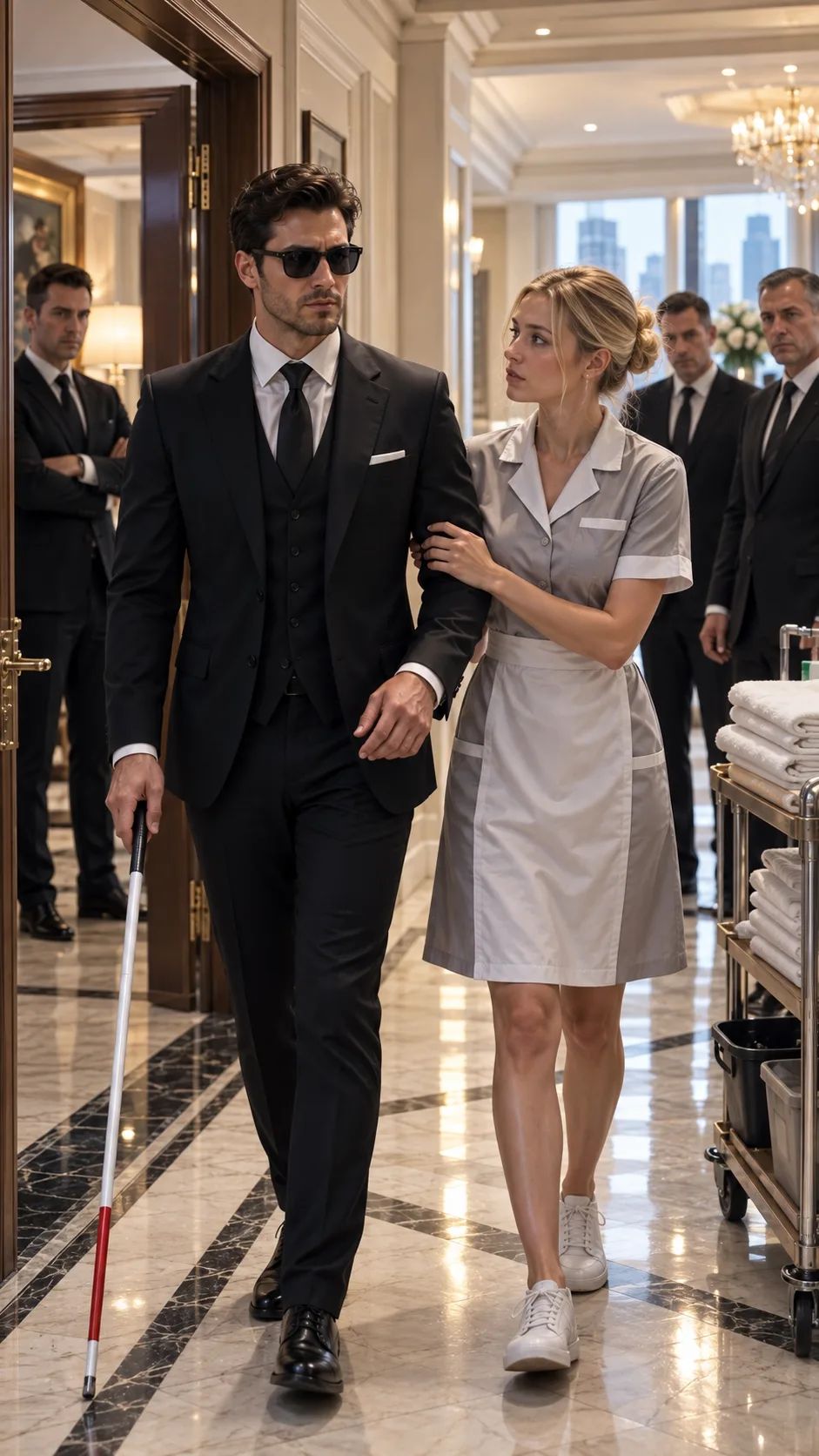 The Maid They Sent to Humiliate the Blind Billionaire