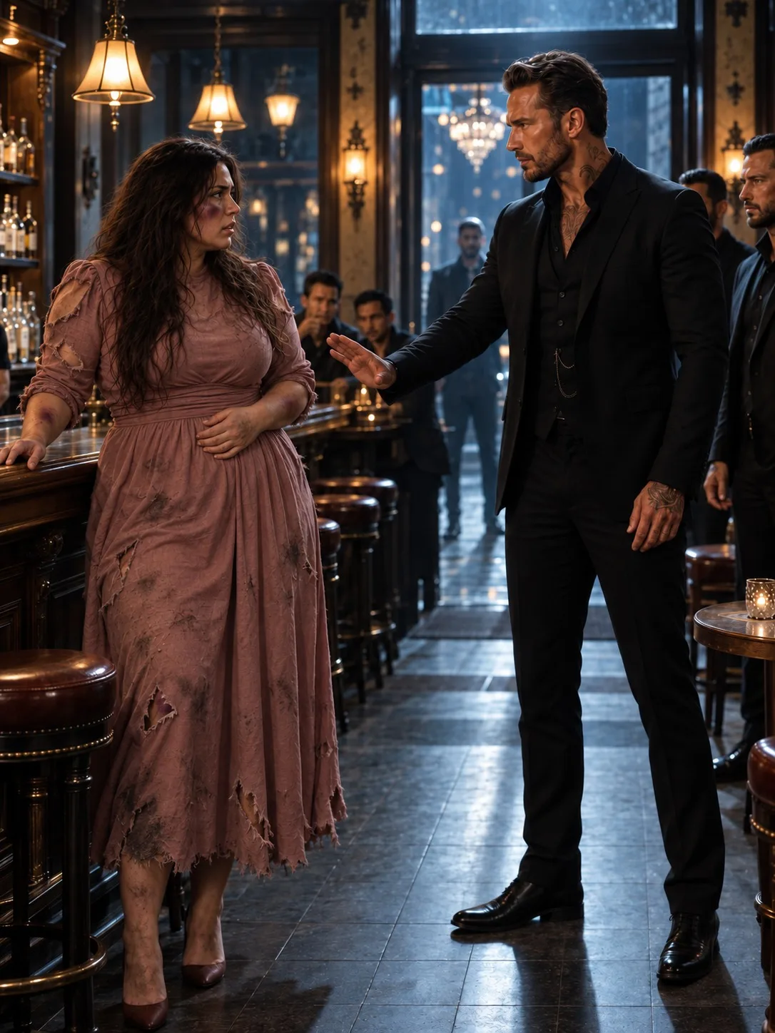 The Woman Who Bled Into Gabriel’s Bar
