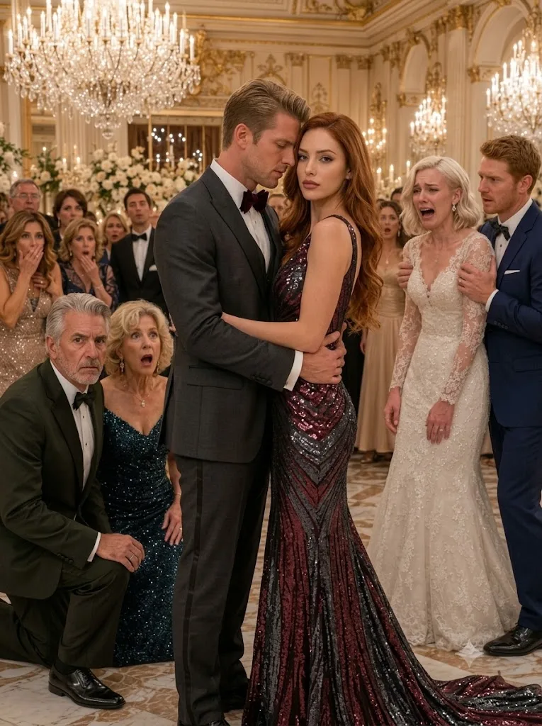 THEY LAUGHED WHEN MY FATHER POURED WINE ON MY DRESS—TWENTY MINUTES LATER, MY SECRET HUSBAND WALKED IN