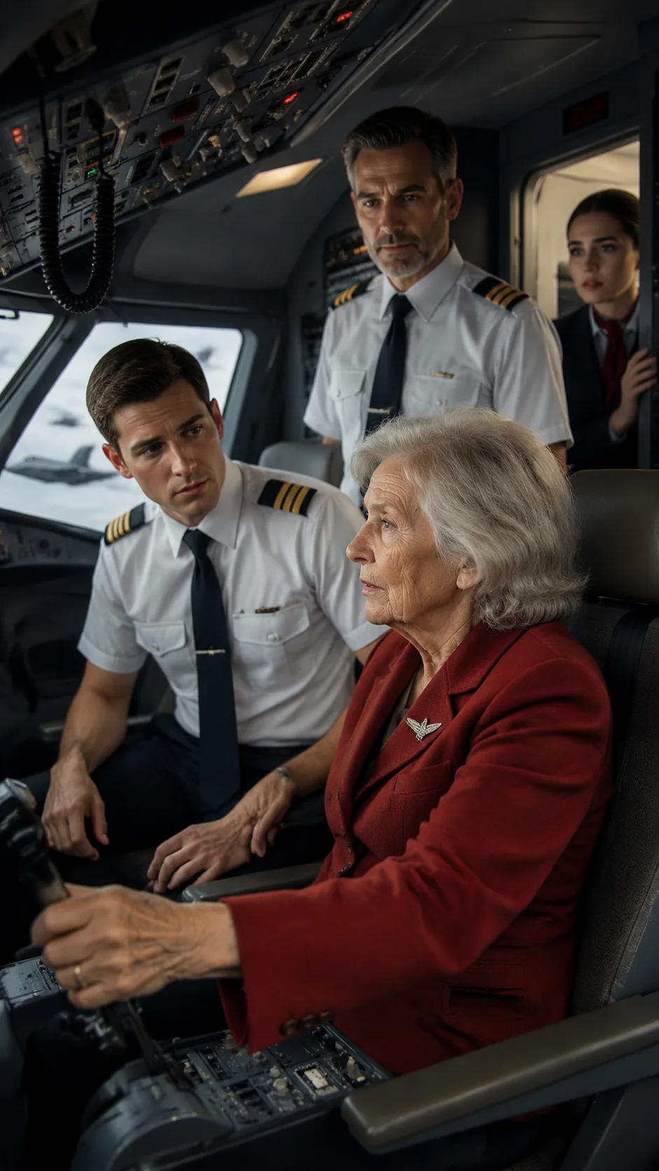 The Forgotten Call Sign: The 78-Year-Old Woman Who Saved a Failing Airliner
