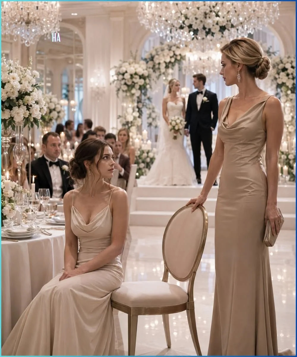 I Saved an Empty Seat for a Stranger at My Ex’s Wedding—Then She Changed Everything