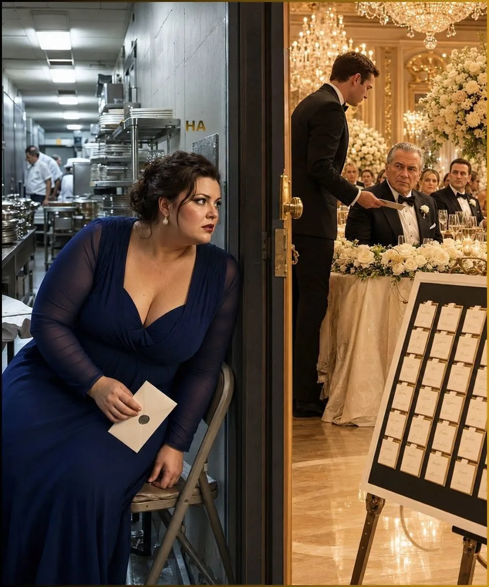 They Hid the Plus-Size Calligrapher in the Catering Hall—Until the Mafia Don Asked Who Had Written the Note That Saved His Life