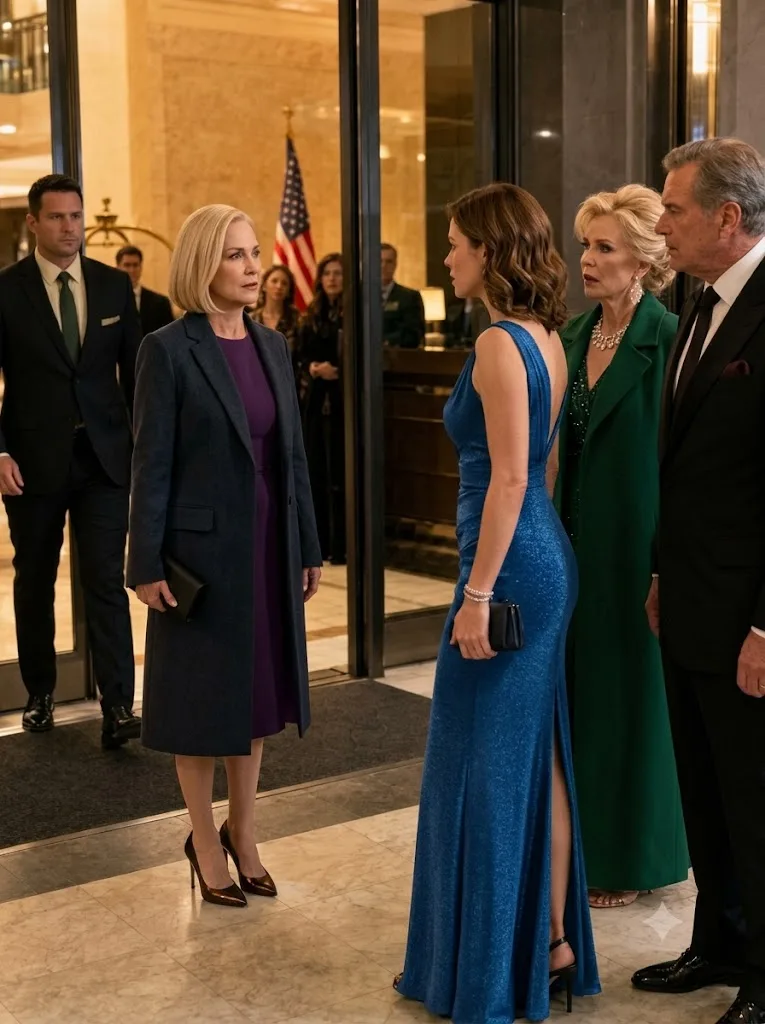 MY DAUGHTER'S IN-LAWS STOPPED ME AT THE HOTEL DOOR—THEN THE MAN IN CHARGE CALLED ME THE OWNER
