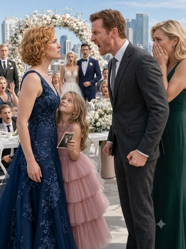 MY EX-HUSBAND MOCKED ME AT A WEDDING—THEN A LITTLE GIRL RAN TO ME AND CALLED ME “MOMMY”