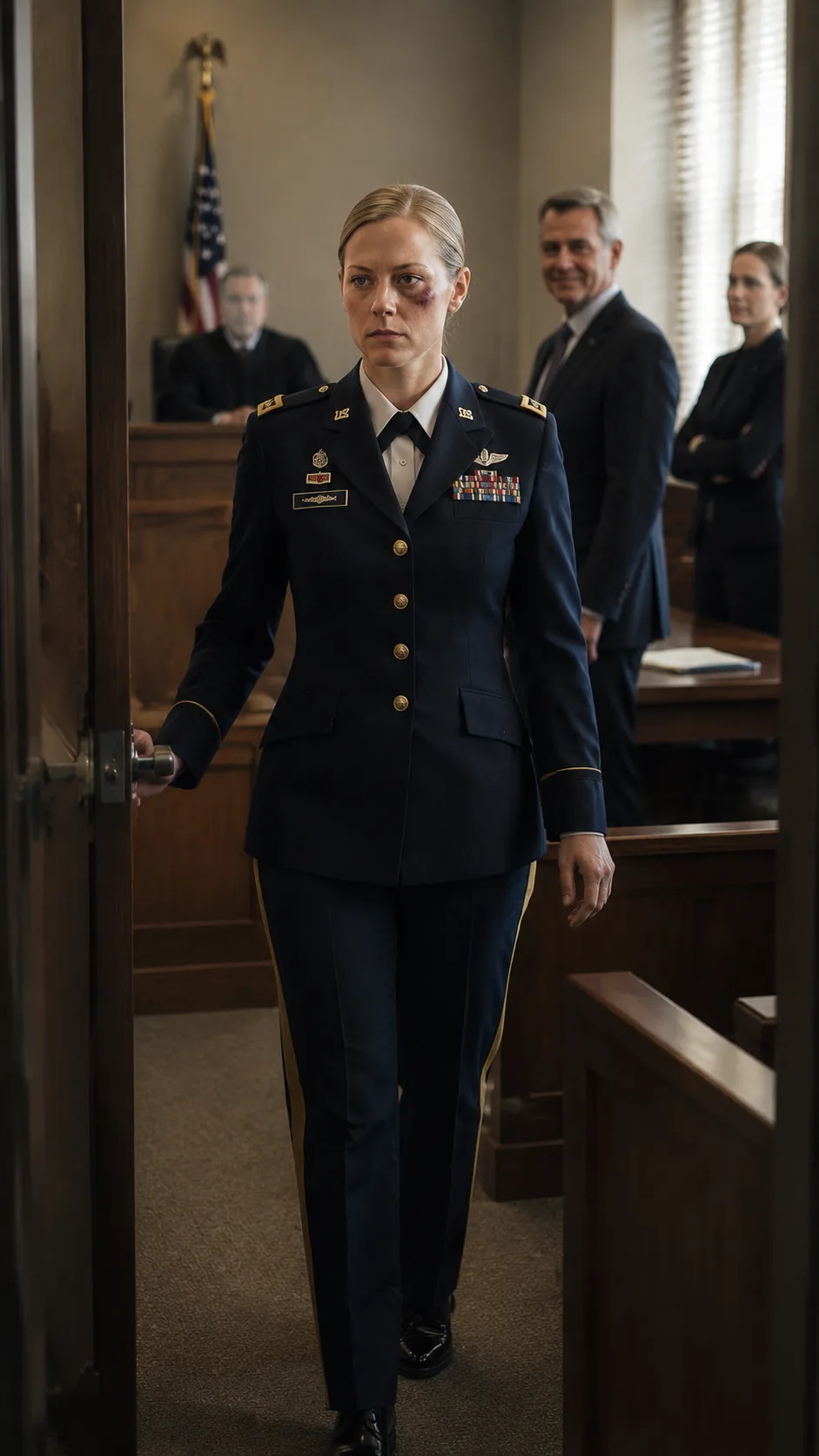 The Soldier Who Walked Into Court To Expose Her Father’s Lie