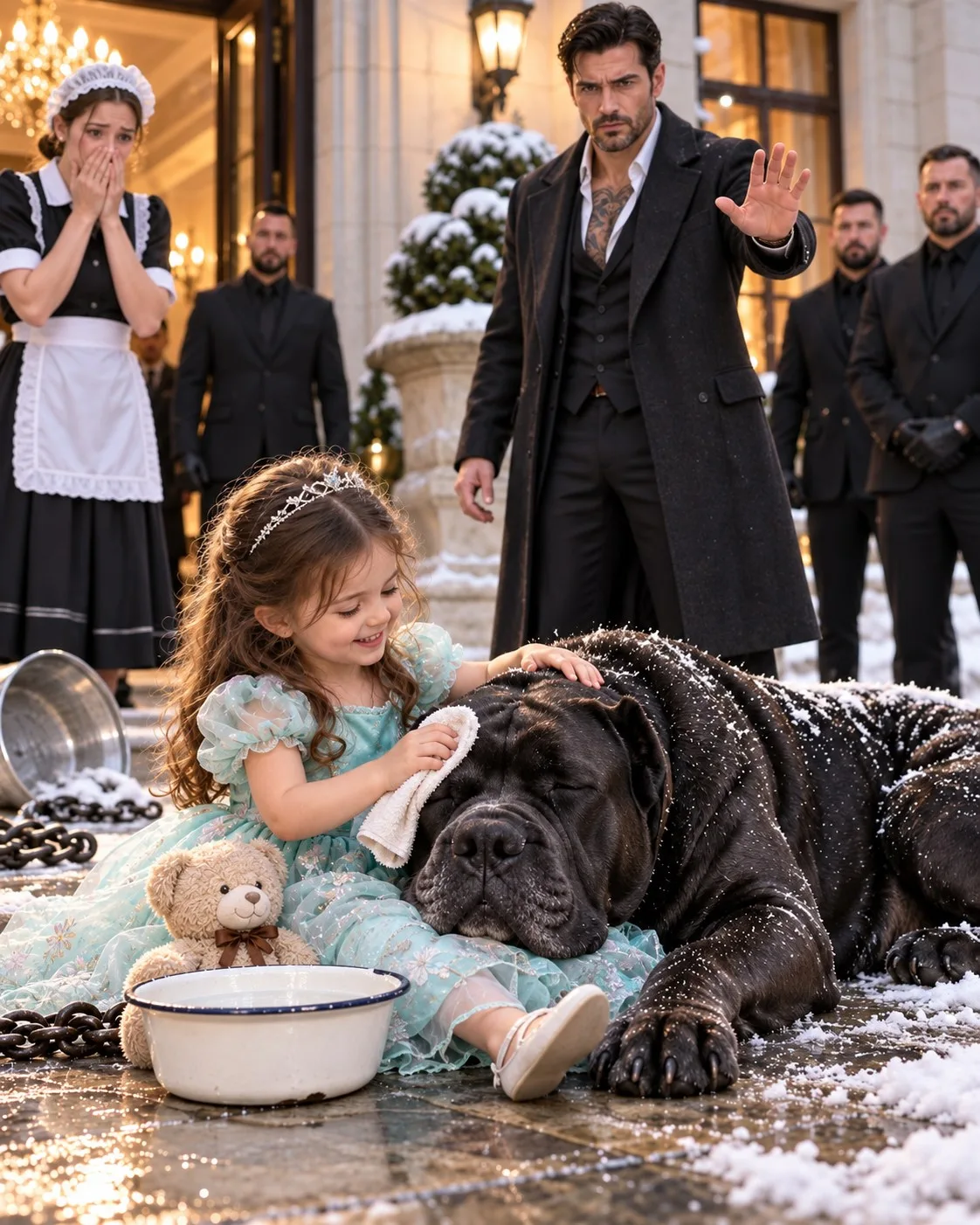 The Dog Everyone Feared Chose a Three-Year-Old Girl—Then He Warned Me About the Man I Trusted Most