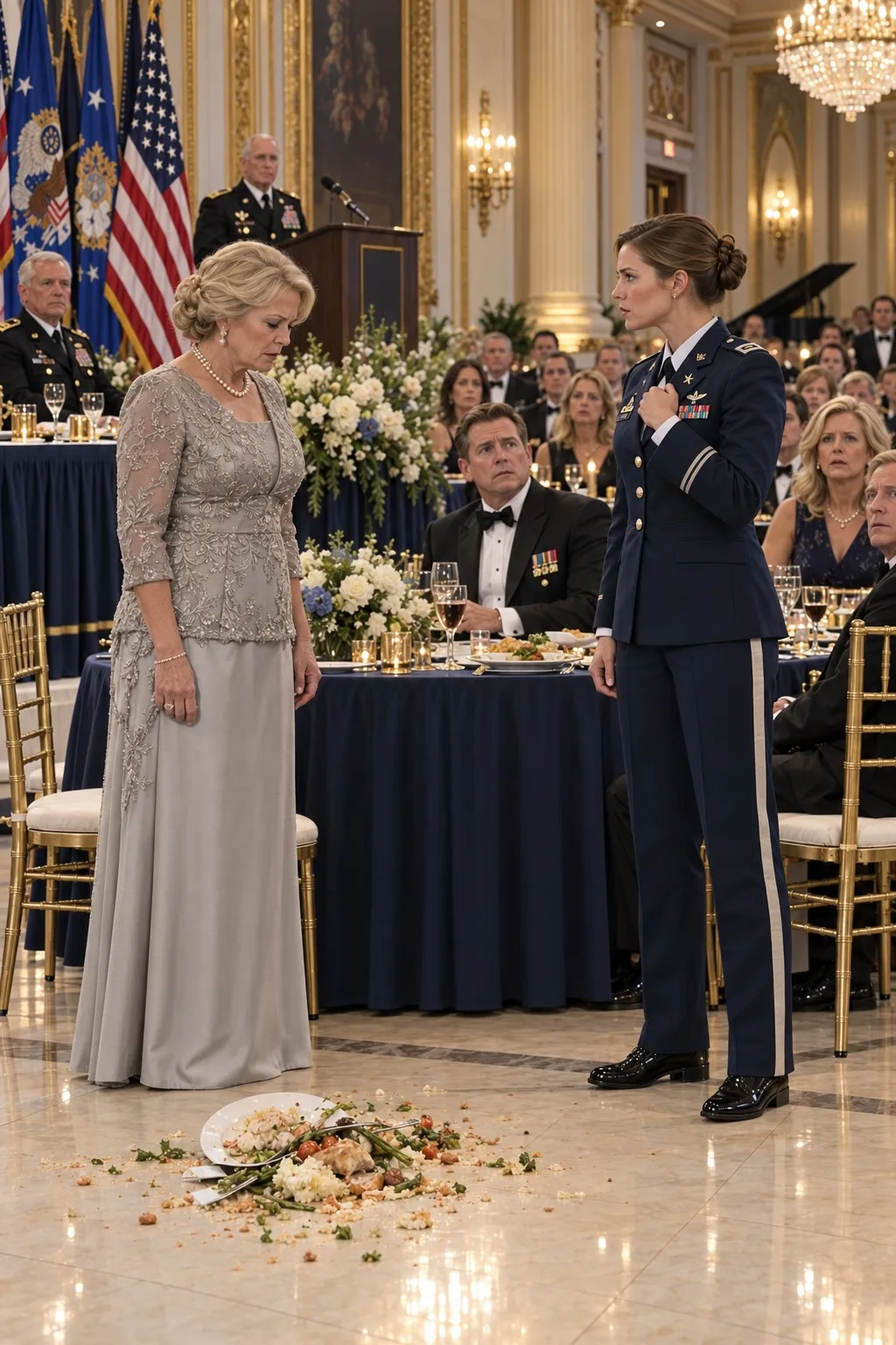 The Three Words That Silenced The Military Banquet