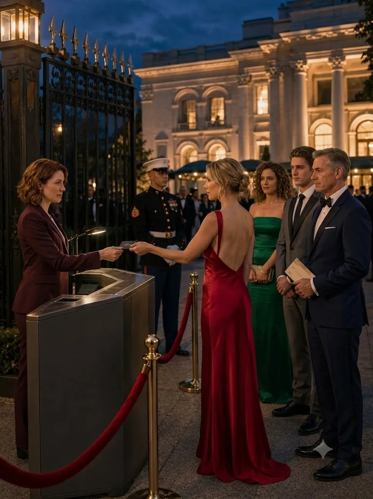 My Father Told Me to Leave the White House Dinner—Then Security Saw the Black Card in My Coat