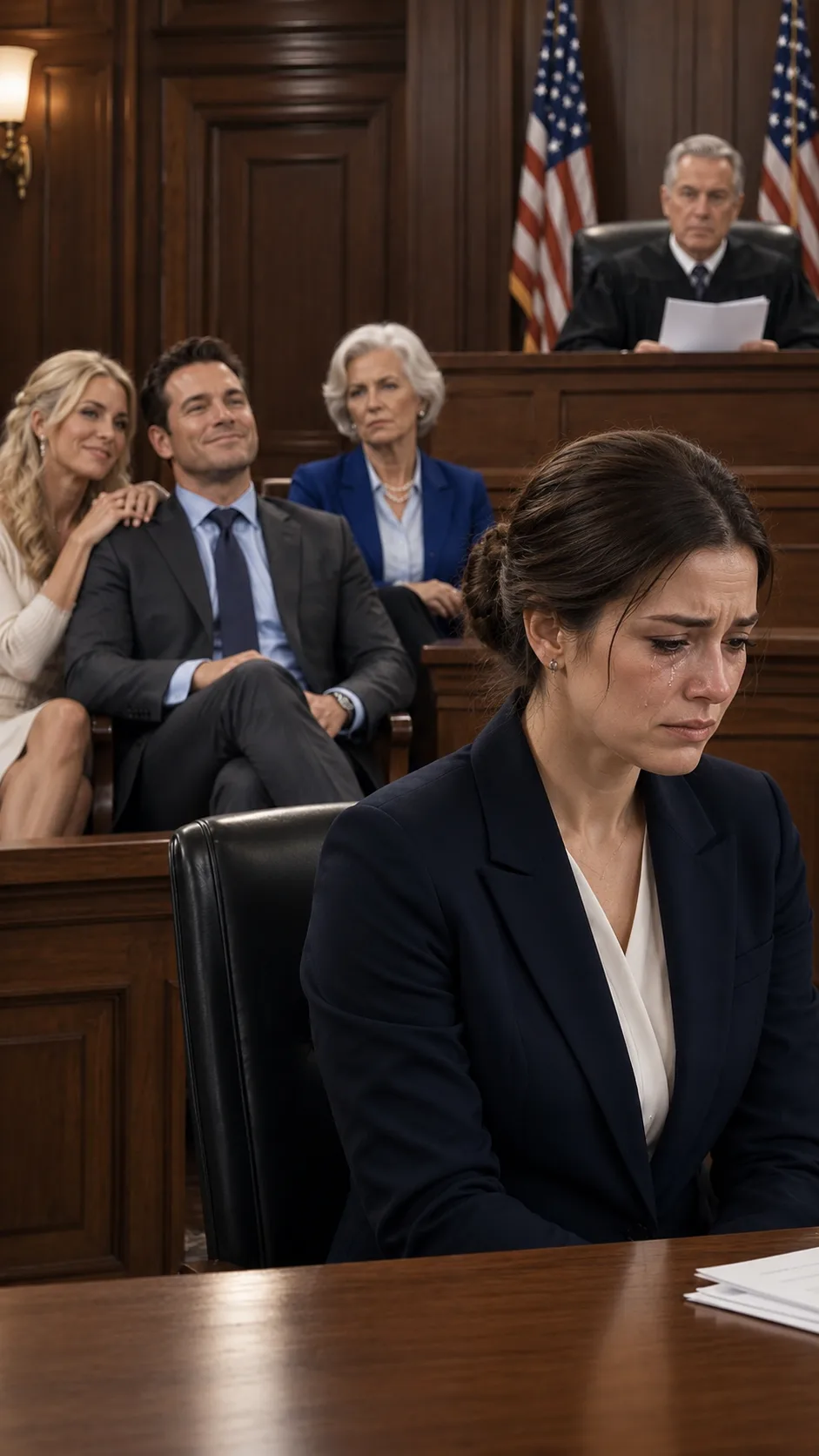 He Smiled at Me in Divorce Court—Until I Put One Envelope on the Judge’s Desk