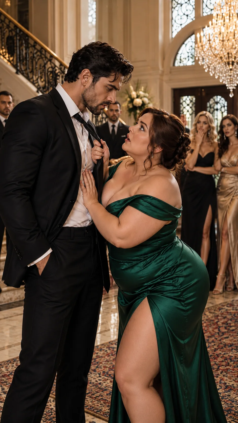The Mafia Boss Everyone Feared—Until His Clumsy Bride Grabbed His Tie