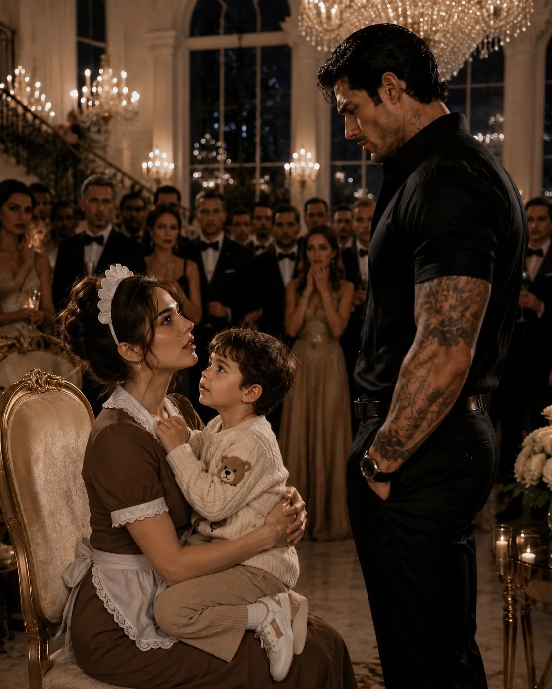 The Mafia Boss Promised to Marry Any Woman Who Could Make His Silent Son Speak