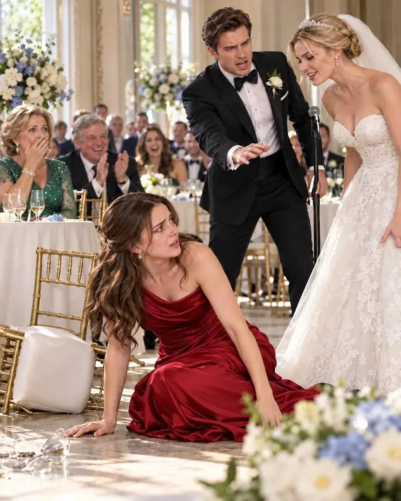 My Sister Pulled My Chair Away at Her Wedding—Then Her Groom Reached for the Microphone