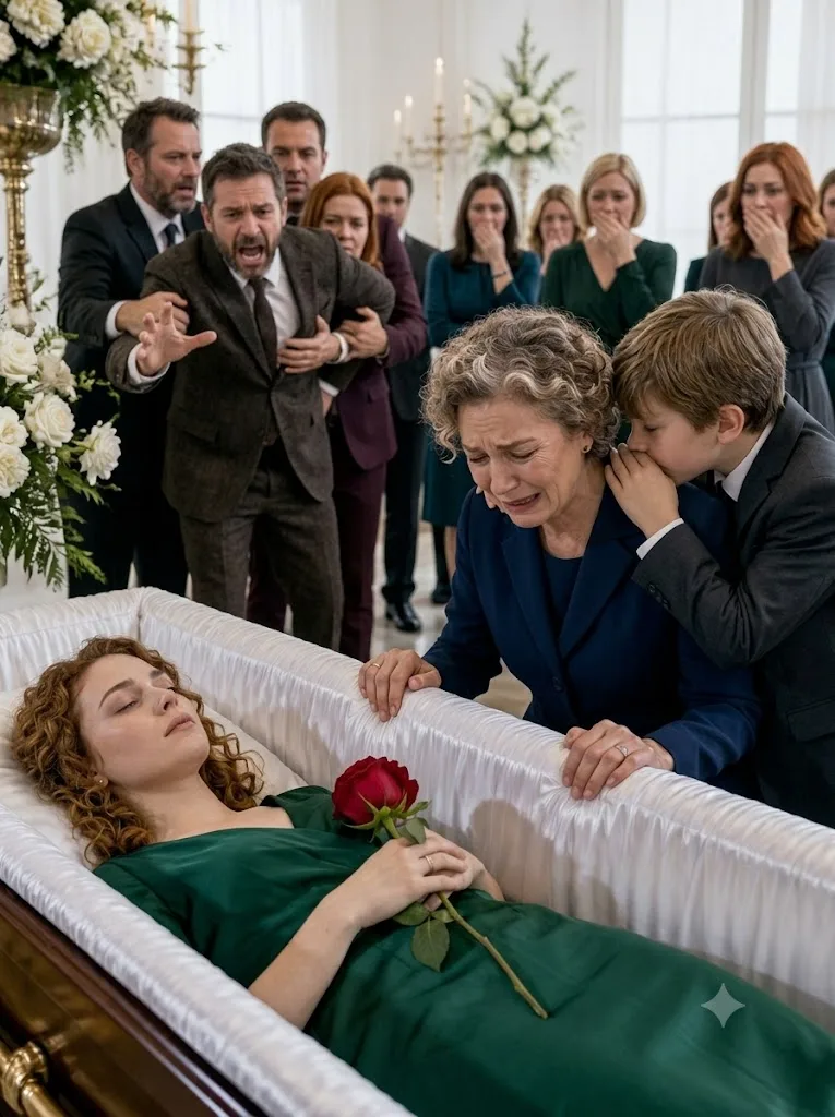 MY GRANDSON WHISPERED AT HIS MOTHER’S FUNERAL—“HE’S GOING TO DESTROY THE EVIDENCE”