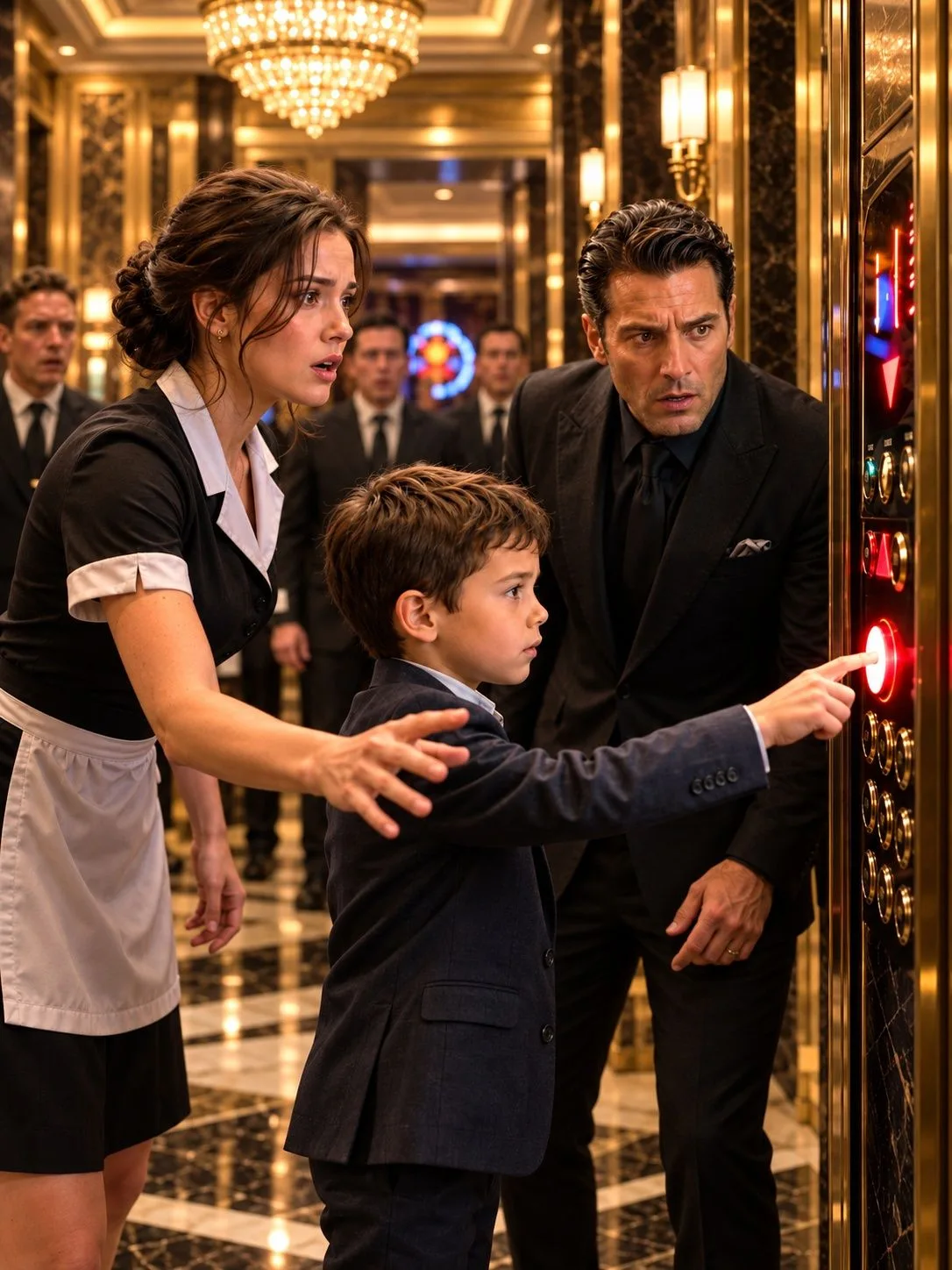 The Boy Who Pressed the Forbidden Button and Saved the Man Everyone Wanted Dead