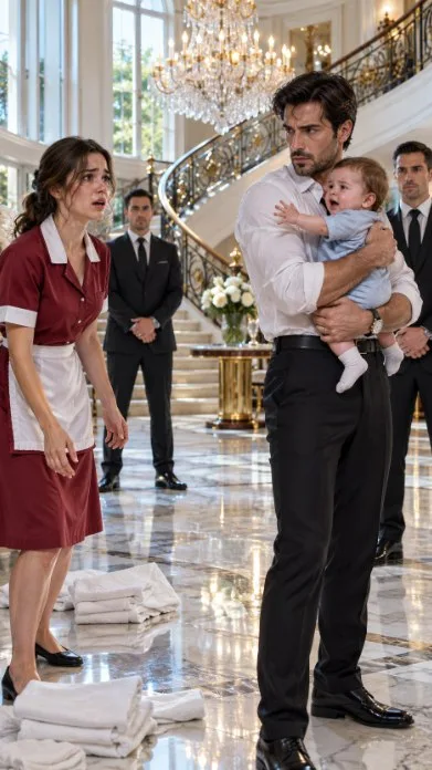 Nobody Could Calm the Mafia Boss’s Screaming Baby — Until the New Maid Saw What Was Hidden Under His Shirt