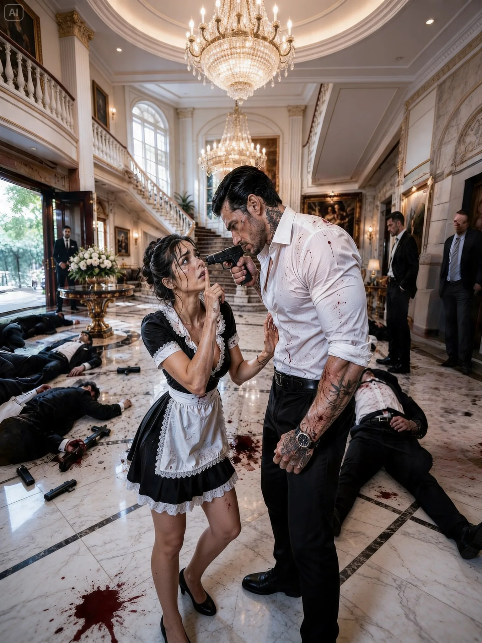 THE MAID WHO TOLD THE MAFIA KING NOT TO MOVE