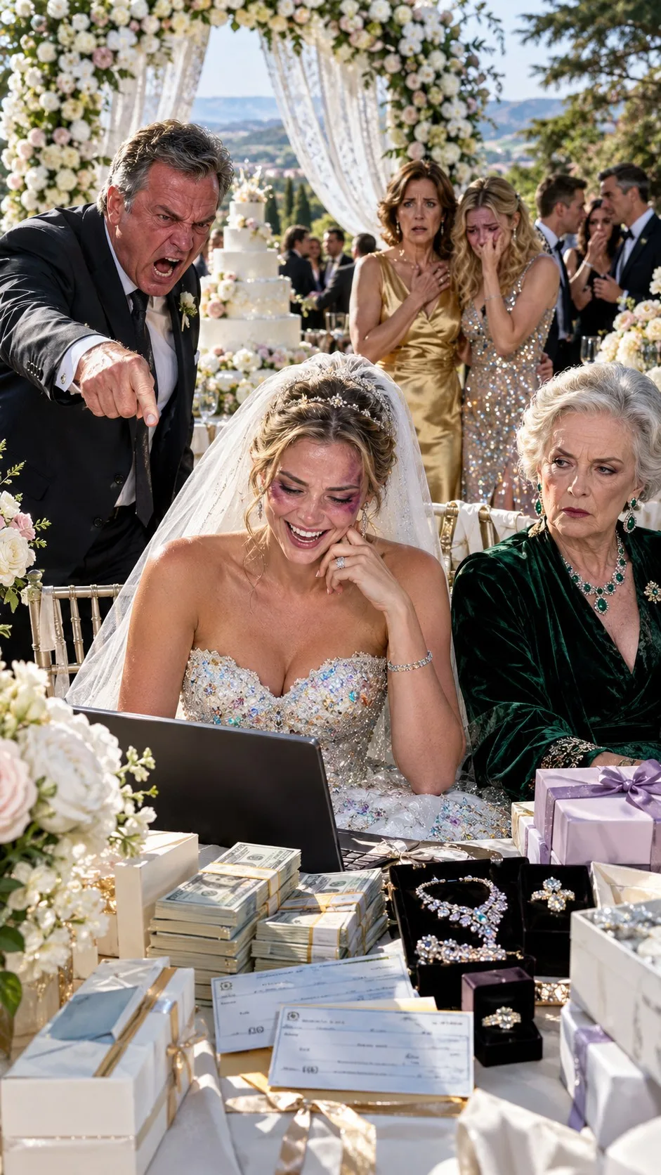 The Secret Hidden In The Bride's Wedding Laptop