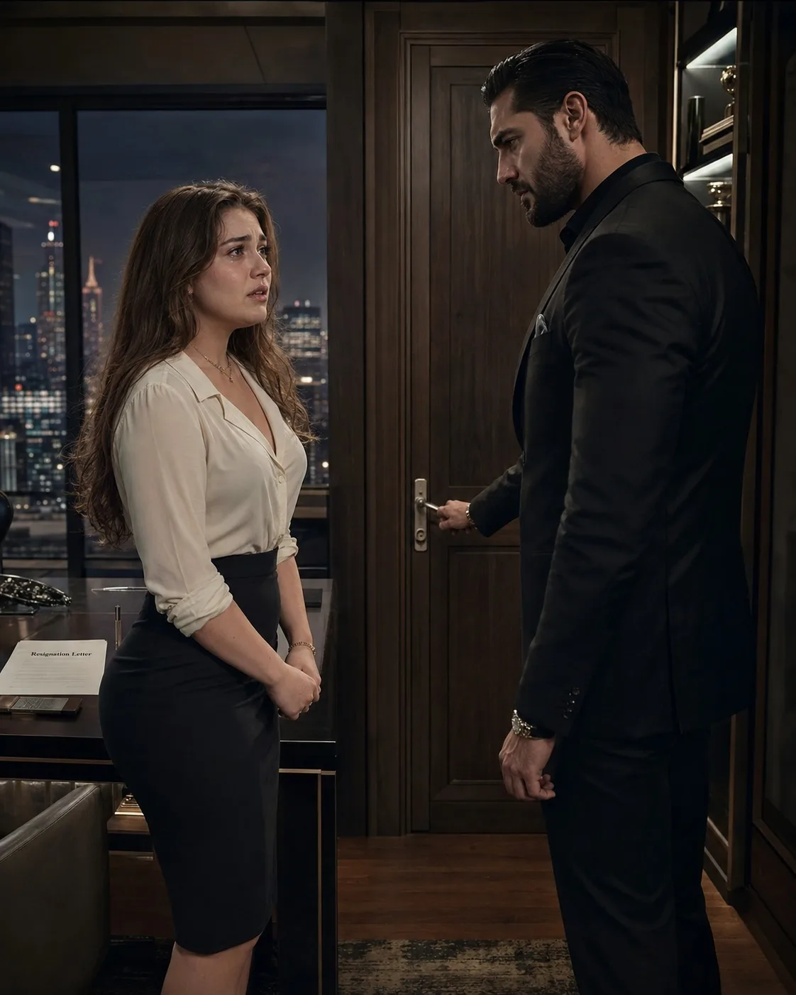 SHE RESIGNED FROM THE MAFIA BOSS—THEN HE LOCKED THE DOOR AND TOLD HER SHE WASN’T LEAVING