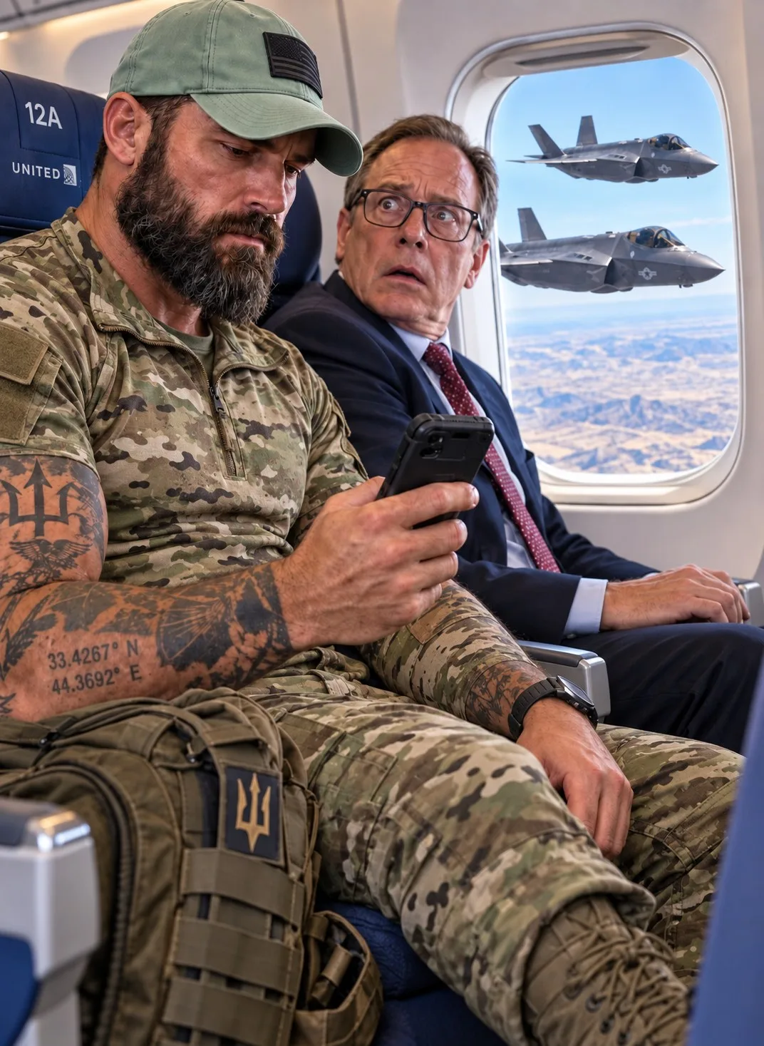 The Fighter Pilot Said My Name at 30,000 Feet
