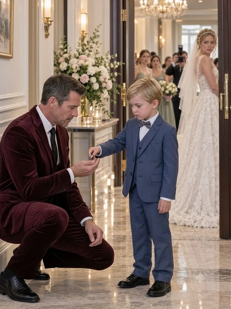 TEN MINUTES BEFORE I MARRIED HER, MY THREE-YEAR-OLD GRANDSON GAVE ME THE USB THAT ENDED THE WEDDING