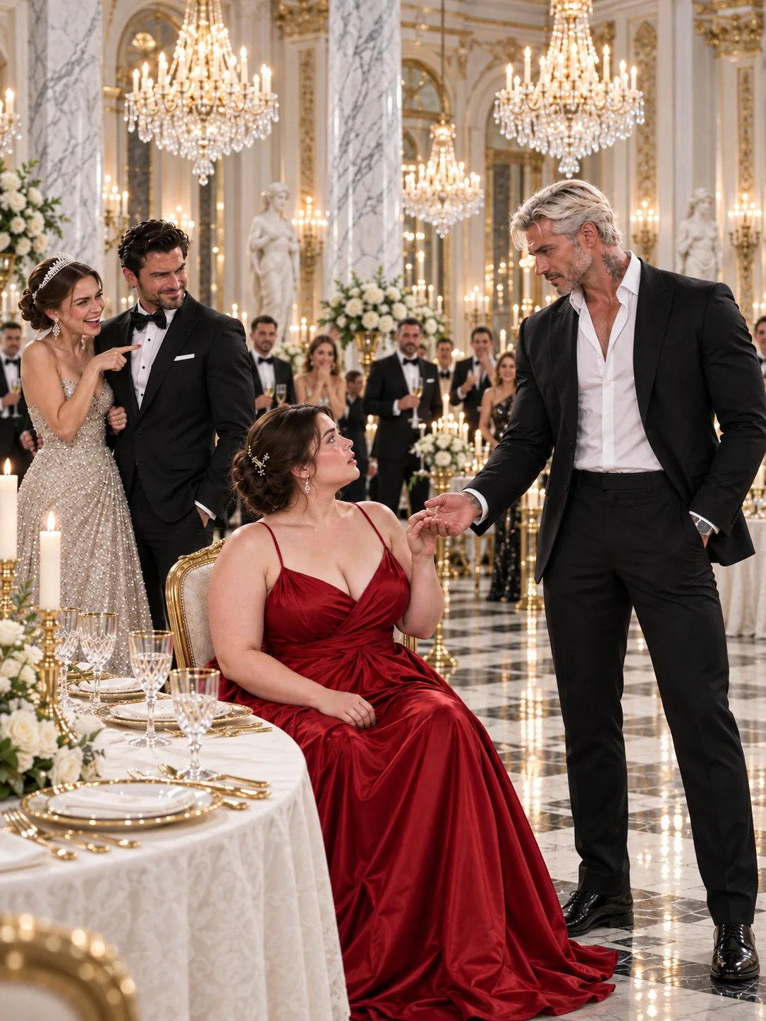 The Night Everyone Mocked Me—Until Dominic Russo Took My Hand and Called Me His Fiancée
