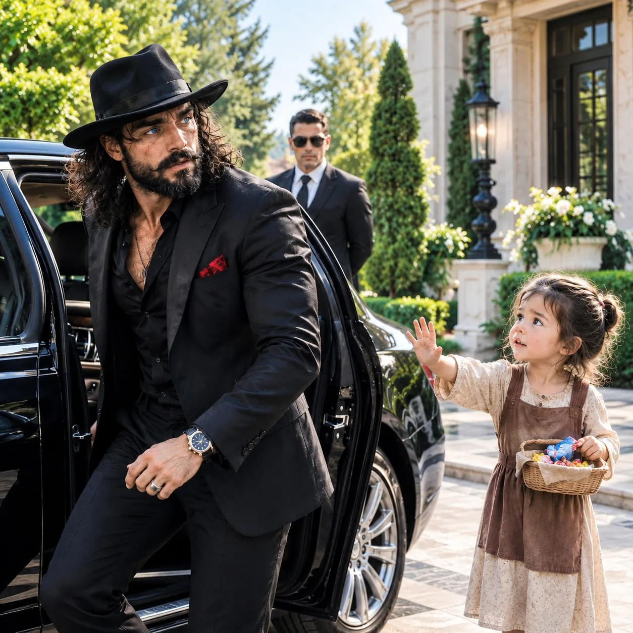The Little Girl Who Stopped the Mafia Boss’s Car