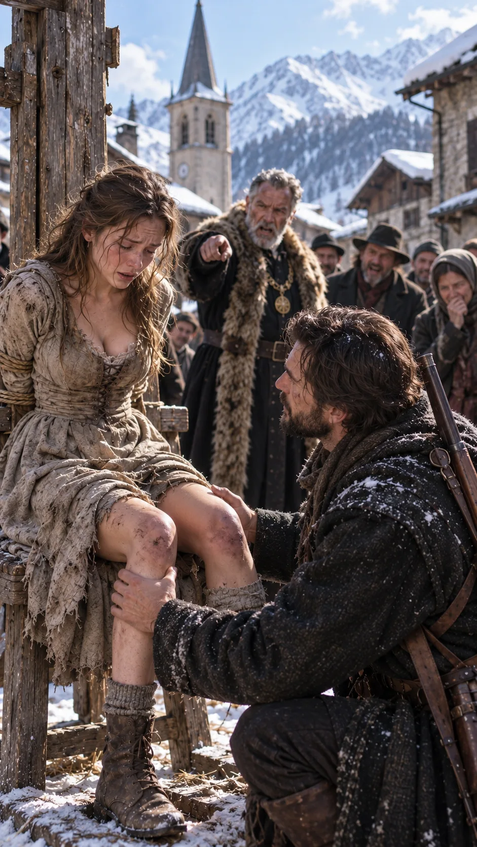 They Called Her the “Village Pig”—Then the Mountain Hermit Saw the Scar That Could Destroy Falkenwald