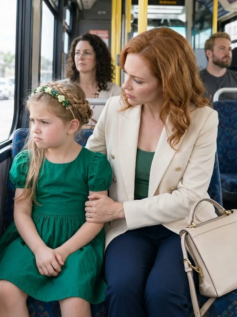 MY 8-YEAR-OLD DAUGHTER REFUSED TO GET OFF THE BUS—THEN I SAW MY DEED BESIDE A CONTRACT I NEVER SIGNED