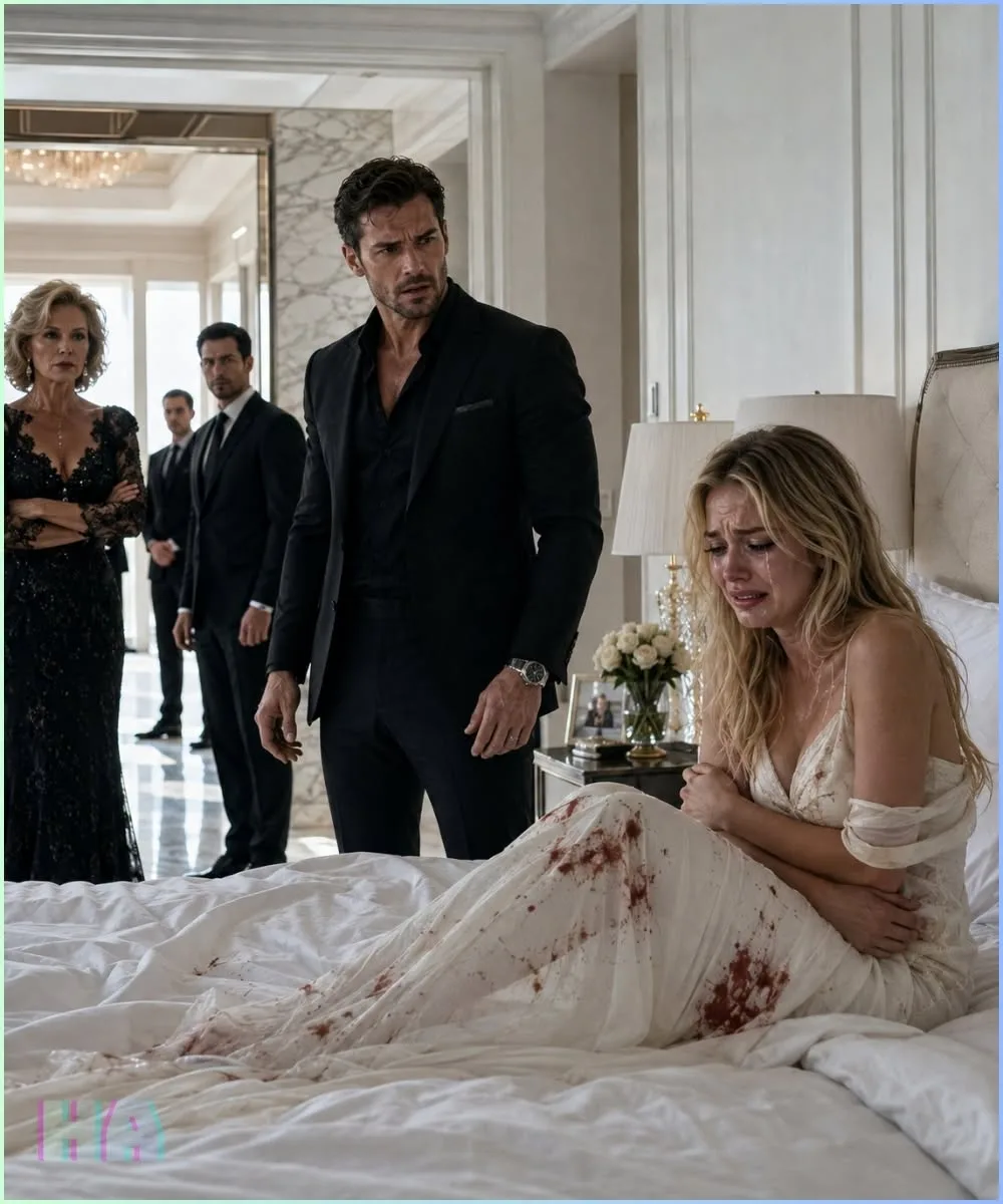 THE BLOOD ON ELENA’S DRESS