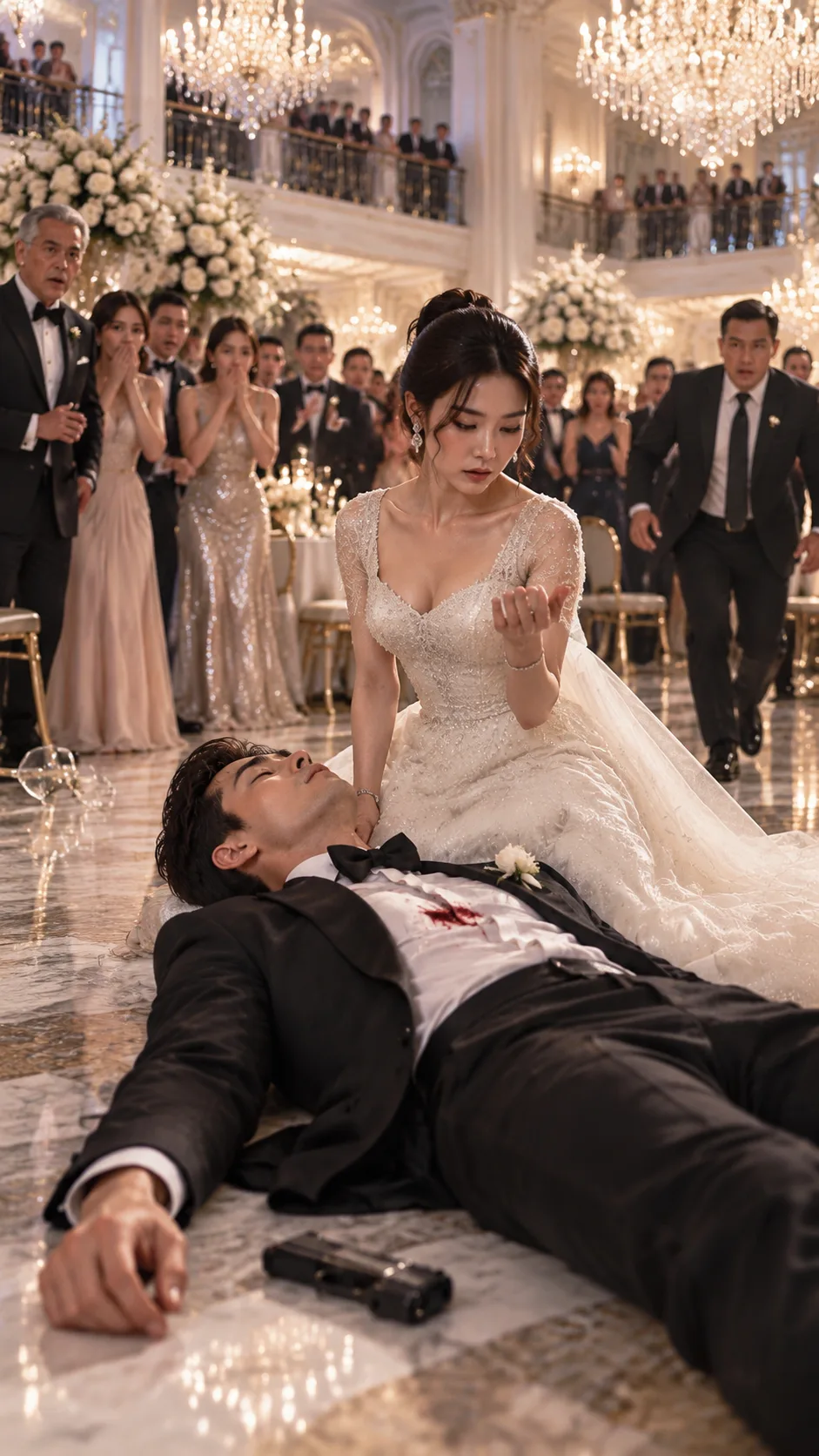 The Billionaire Groom’s Secret: The Silent Wife Who Exposed the Man Behind the Gunshot