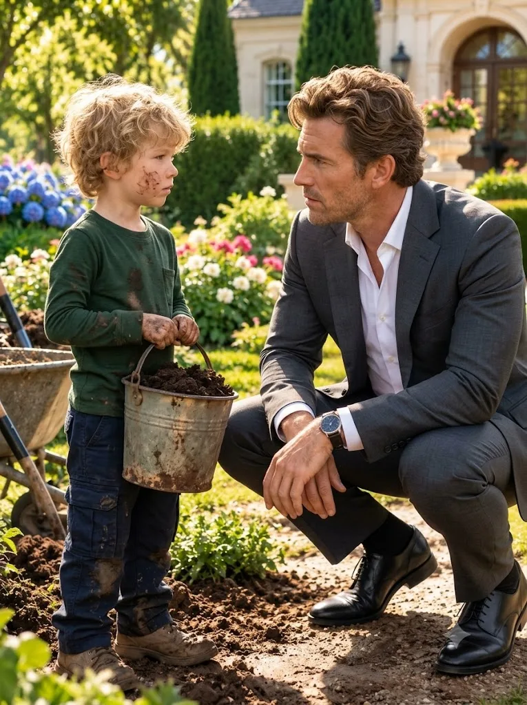 THE BOY WHO STOLE SOIL FROM A MILLIONAIRE